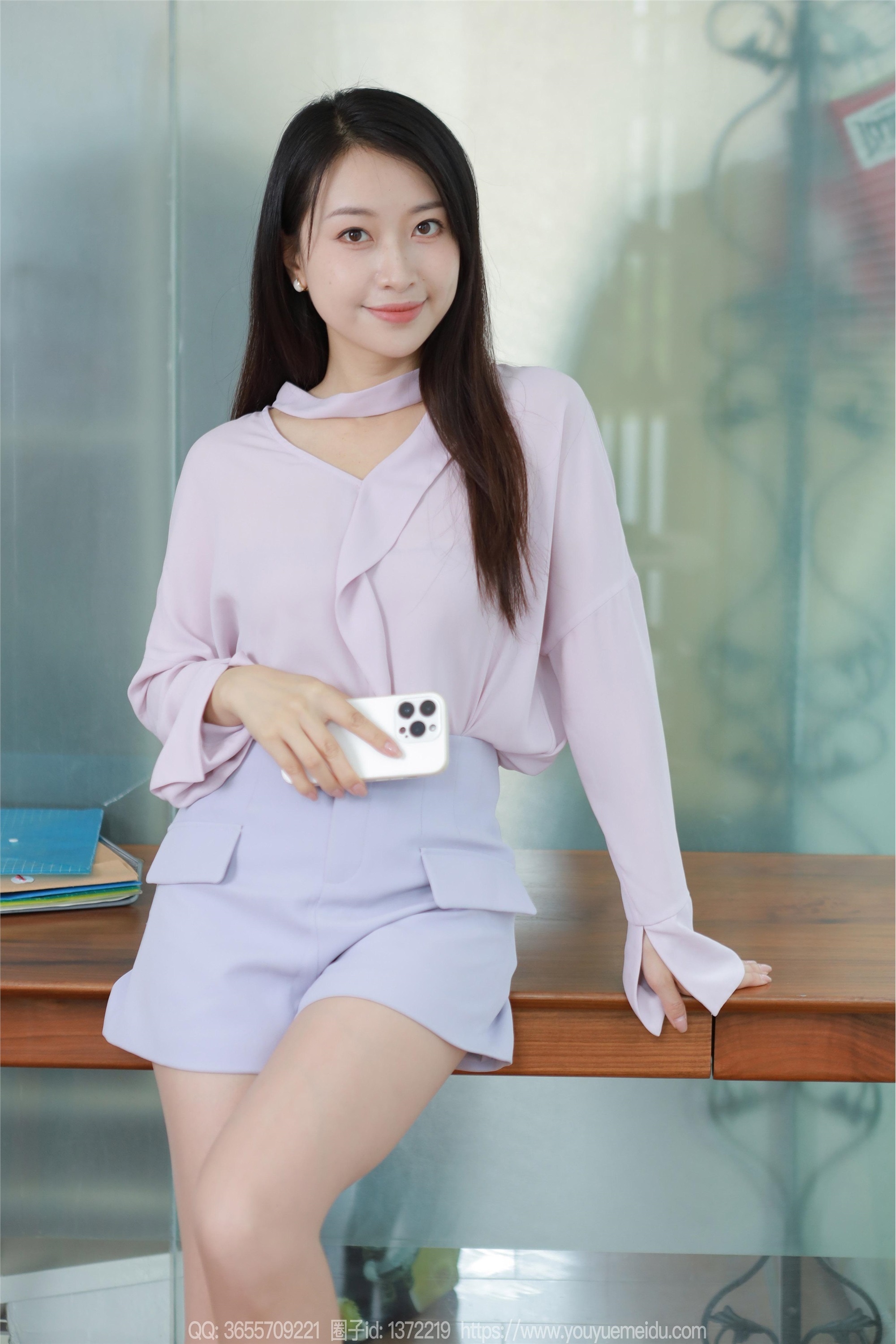 IESS异思趣向  2024.07.08 丝享家 1788 小婕《淡淡紫色》